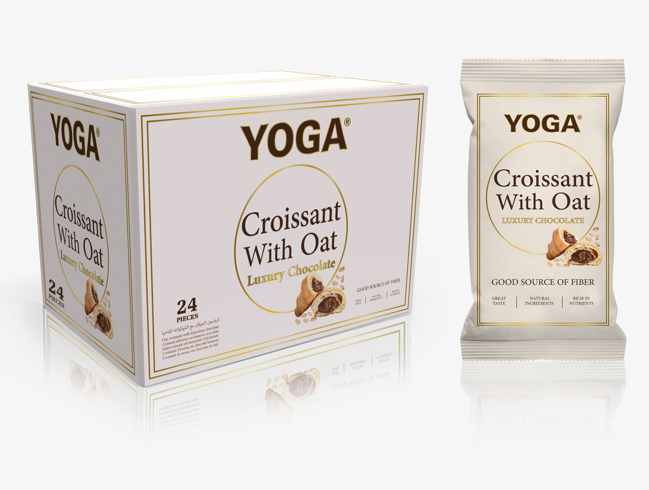 Yoga Croissant 24 pieces