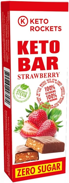 Keto Bar - 12 Strawberry Bar