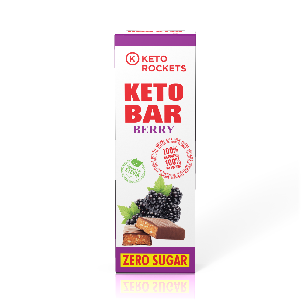Keto Chocolate Bar- Berry