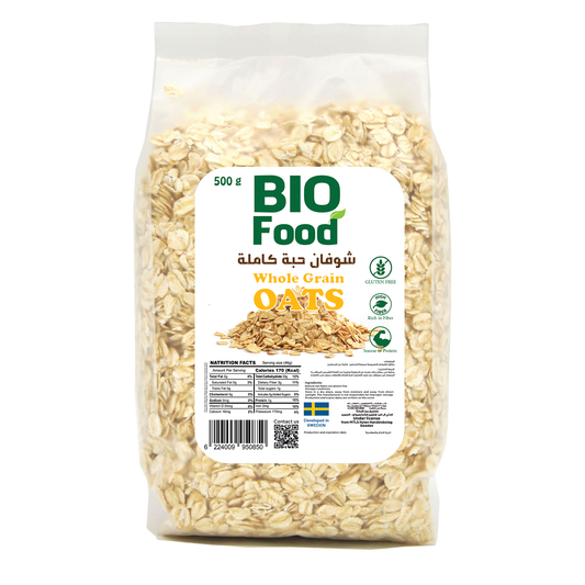 Bio Food whole grain oats 500 gm