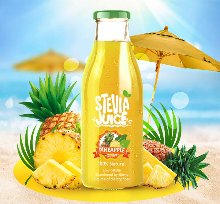 Stevia Juice - عصير اناناس