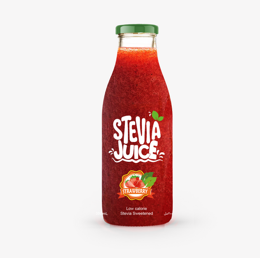 عصير فراولة -  Stevia Juice