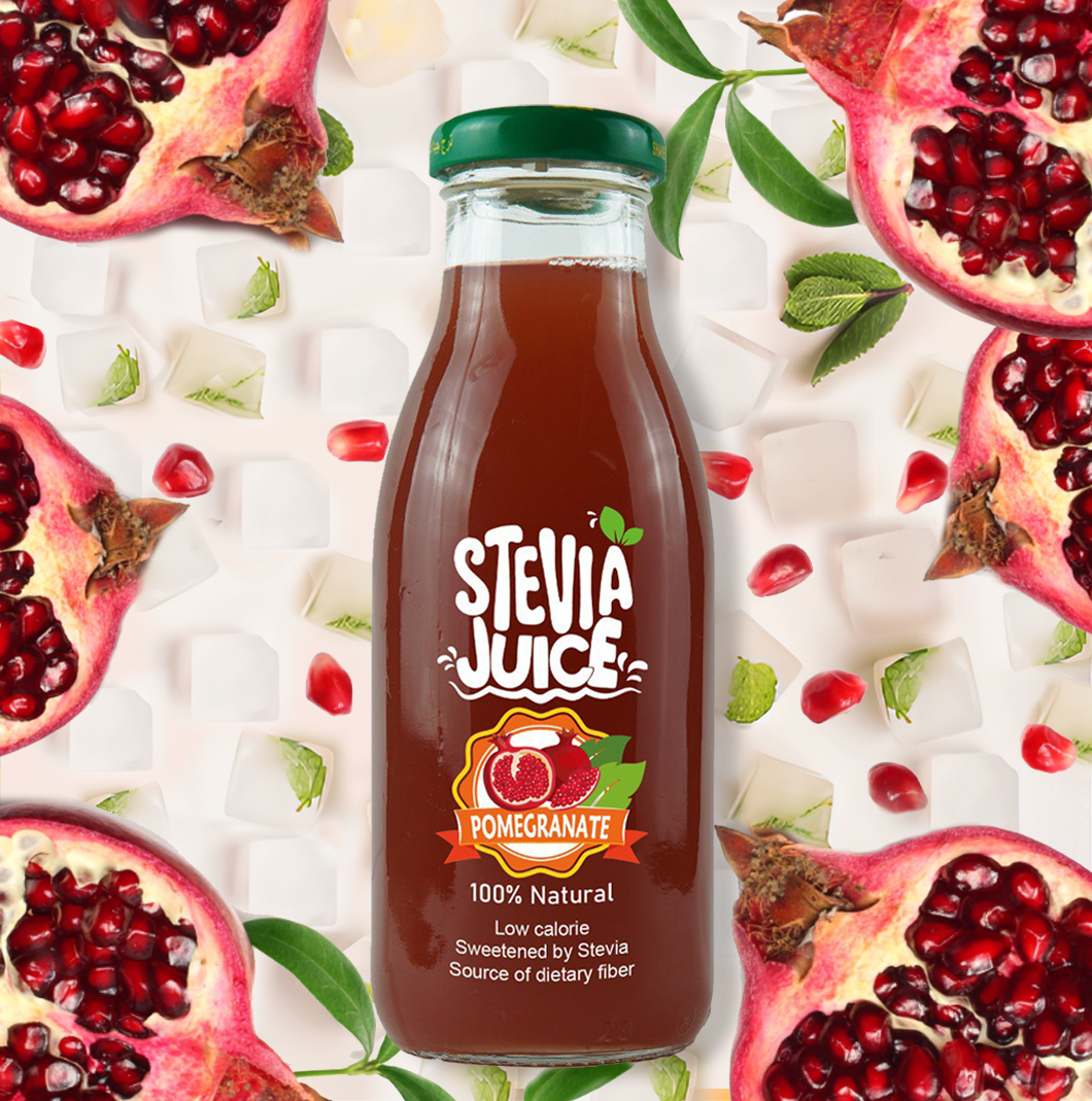 عصير رمان -  Stevia Juice